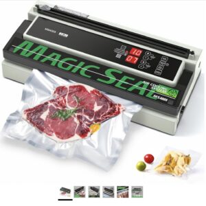 Extra-wide vacuum sealer