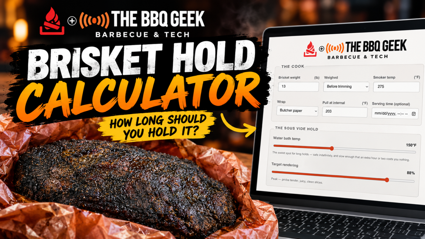Brisket Hold Calculator: Sous Vide Time & Temp