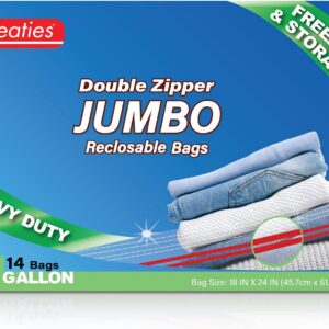 Jumbo Resealable Bags